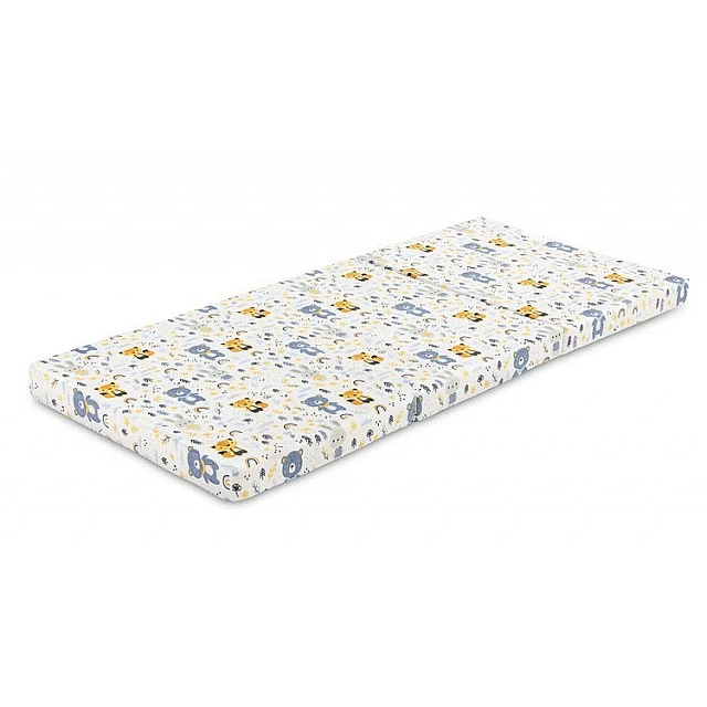 Folding Travel Mattress Forest Friends 120X60X5cm Sensillo