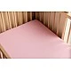 Cotton Fitted Sheet Jersey Deluxe Pink 60X120 Sensillo
