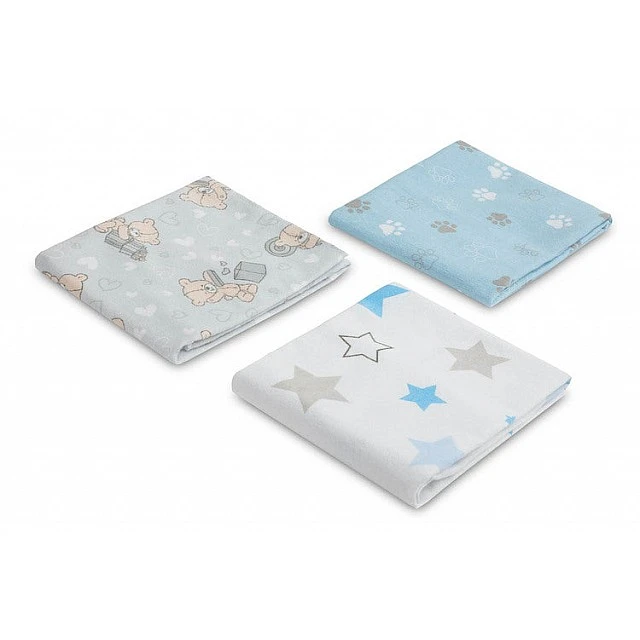 Waterproof Changing Diapers Patterned for Boys (3 Pcs.) 50X60 Sensillo
