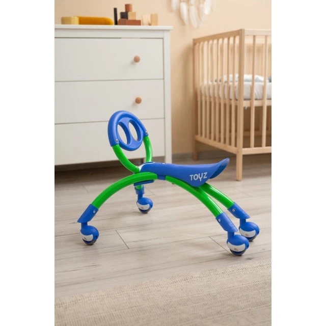 Количка за яздене Beetle 2В1 Тип Бръмбър Син Caretero Toyz