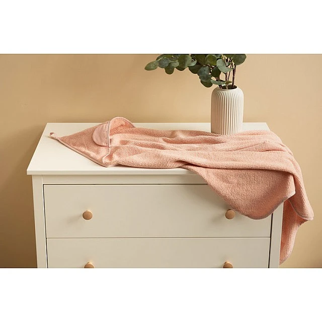 Baby Towel With Hood Teddy 100X100 Cm Pink Sensillo