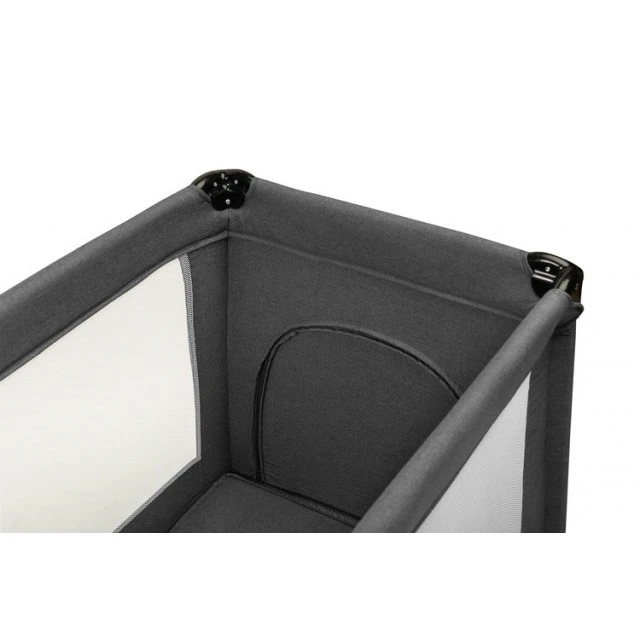 Folding travel bassinet 1 level Basic Graphite Caretero