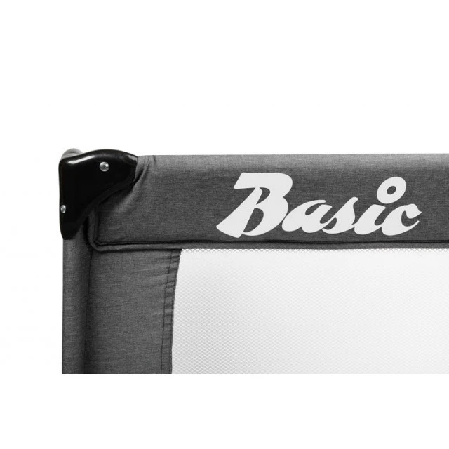 Folding travel bassinet 1 level Basic Graphite Caretero