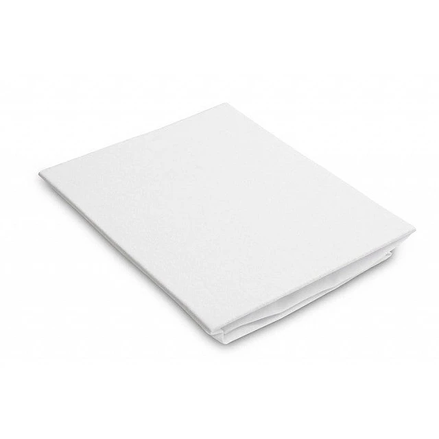 Next To Me Jersey Crib Sheet White 90X40 Sensillo