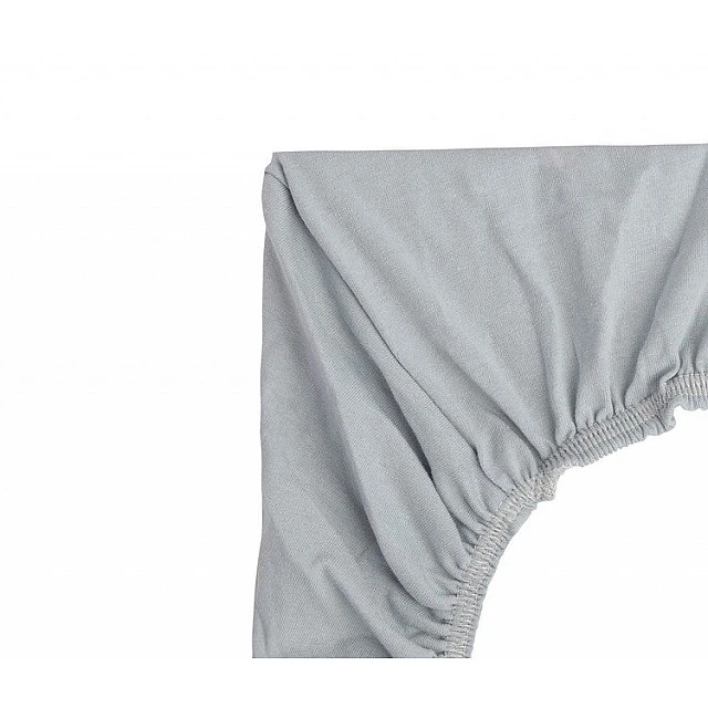 Next To Me Jersey Crib Sheet Grey 90X40 Sensillo