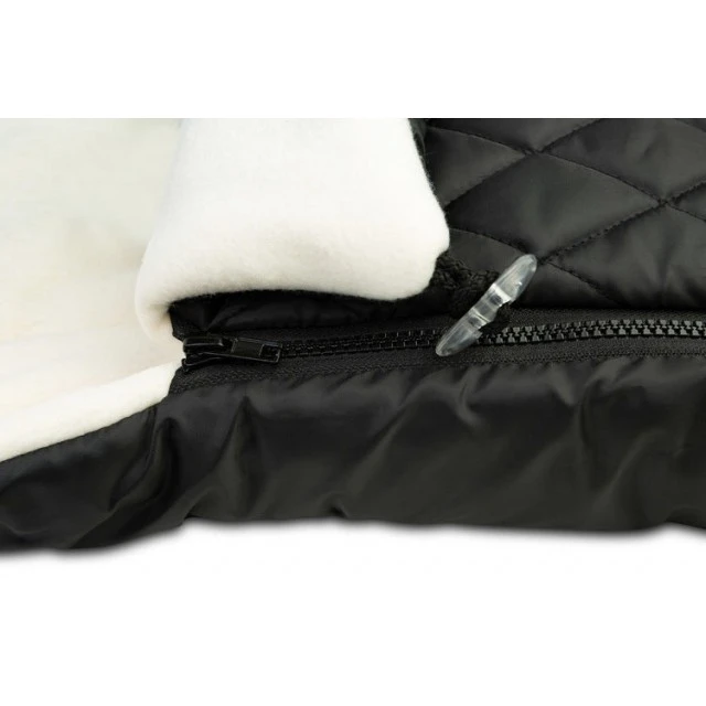 Winter Quilted Sack Black