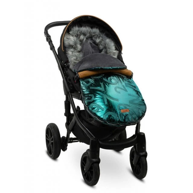 Winter footmuff Aspen dark green