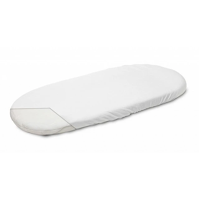 Bamboo Stroller Sheet - White 35X75
