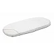 Bamboo Stroller Sheet - White 35X75