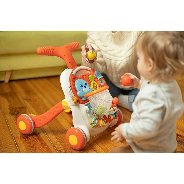 2in1 Baby Walker Spark Turquoise Caretero Toyz