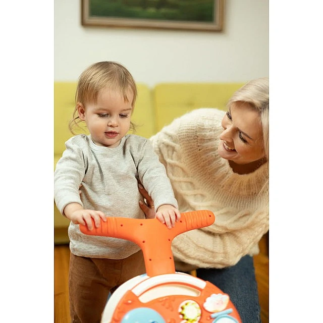 2in1 Baby Walker Spark Turquoise Caretero Toyz
