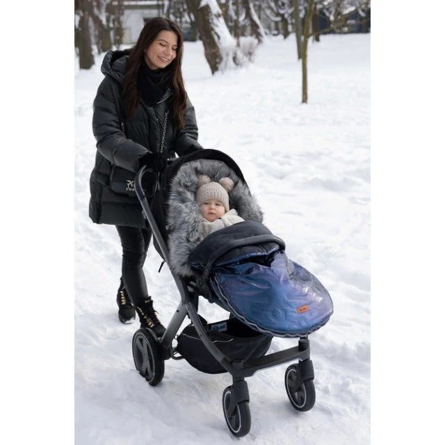 Winter footmuff Aspen dark green