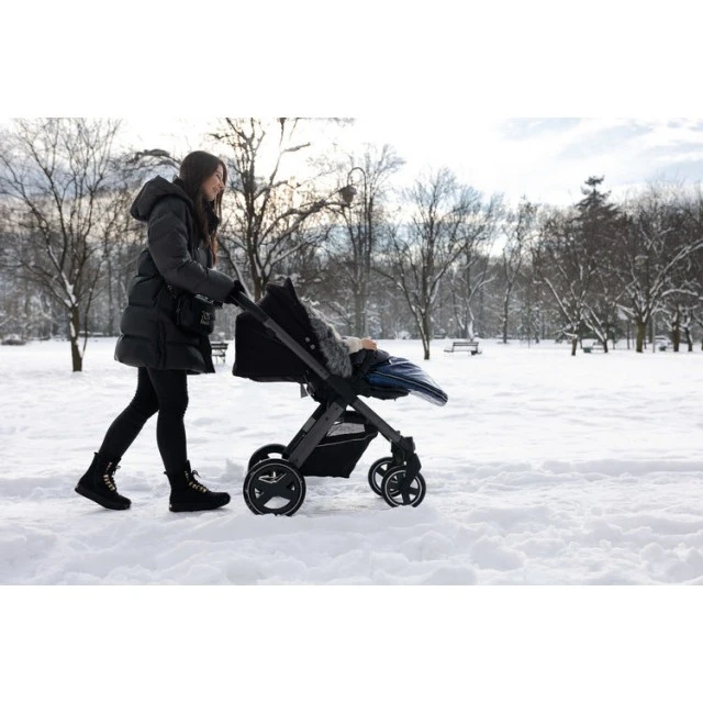 Winter footmuff Aspen dark green