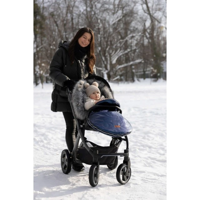 Winter footmuff Aspen dark green