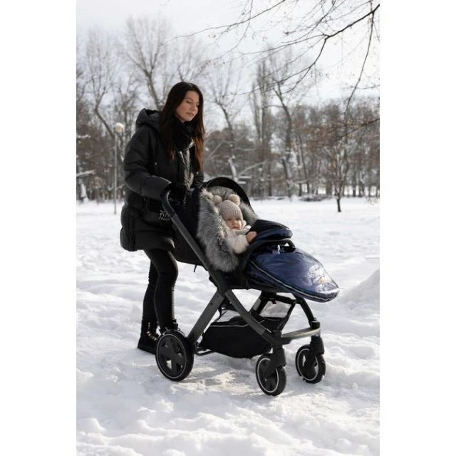 Winter footmuff Aspen dark green