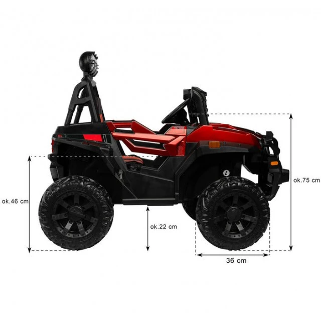 Автомобил С Висока Проходимост Timus Red Caretero Toyz
