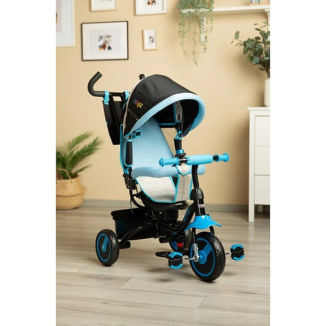 Триколка С Родителски Контрол Timmy Blue Caretero Toyz