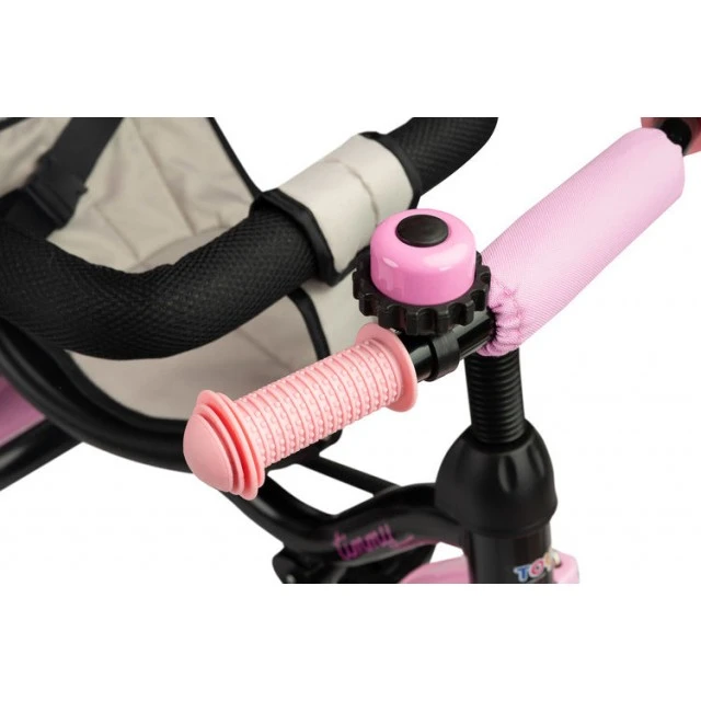 Триколка С Родителски Контрол Timmy Pink Caretero Toyz