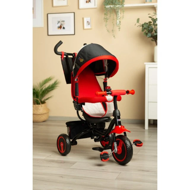 Триколка С Родителски Контрол Timmy Red Caretero Toyz