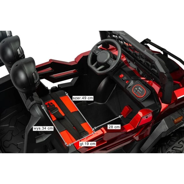 Автомобил С Висока Проходимост Timus Red Caretero Toyz
