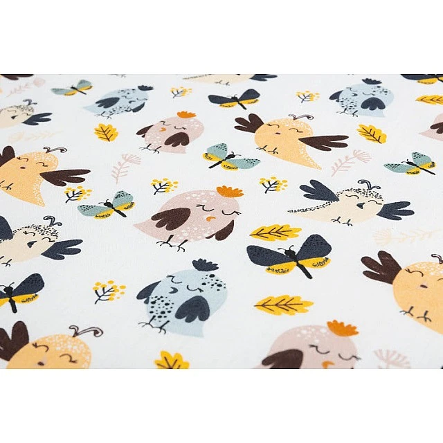 Folding Travel Mattress Birds 120 X 60 Sensillo