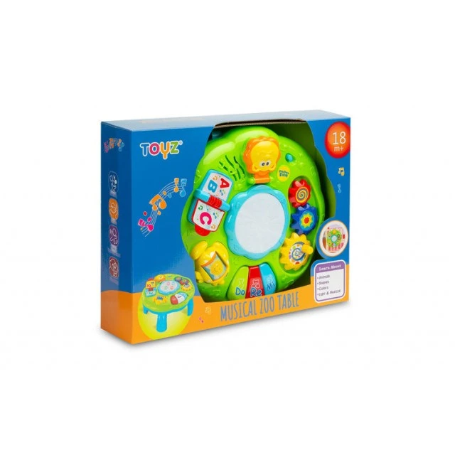 Образователна Играчка - Музикална Маса Zoo Caretero Toyz