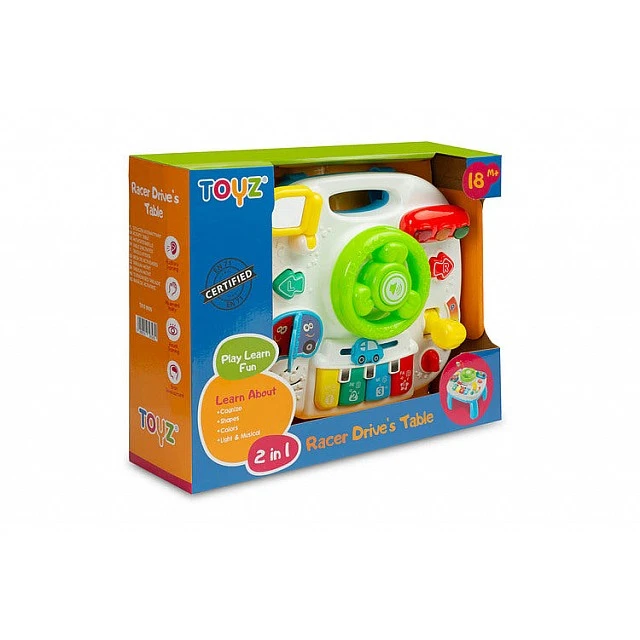Educational Toy - Little Racers Drive’S Table Caretero Toyz