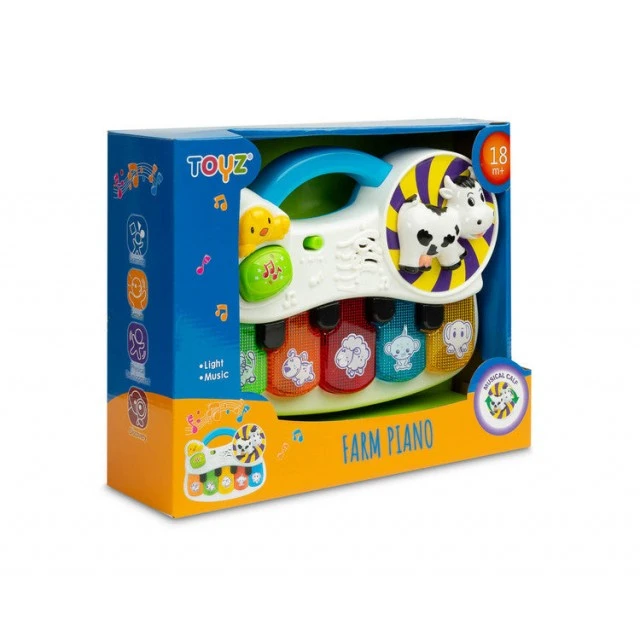 Образователна Играчка - Ферма Пиано Caretero Toyz