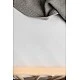 Waterproof Fitted Sheet Jersey White 120X60 Sensillo