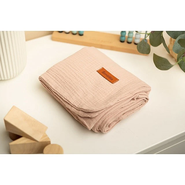 Muslin blanket Cocoa 75X100cm Sensillo