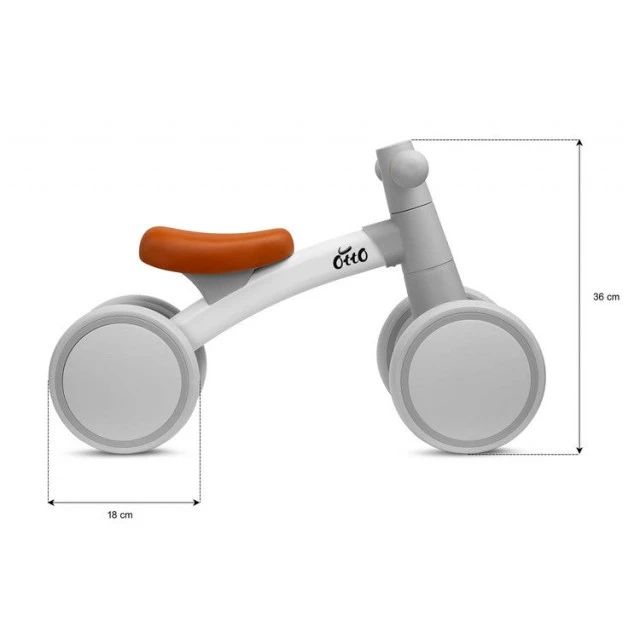 Balance Bike Otto Blue Caretero Toyz