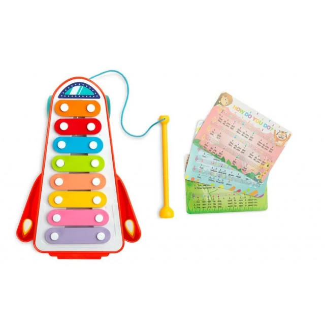 Educational Toy - Rainbow Cymbals Caretero Toyz