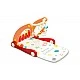 2В1 Проходилка С Музикална Подложка Розова Caretero Toyz