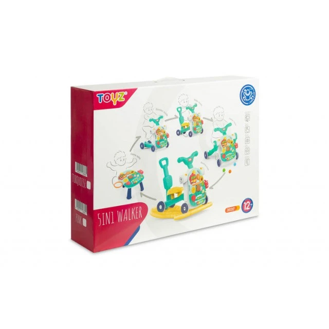 Multifunctional Walker 5В1 Pink Caretero Toyz