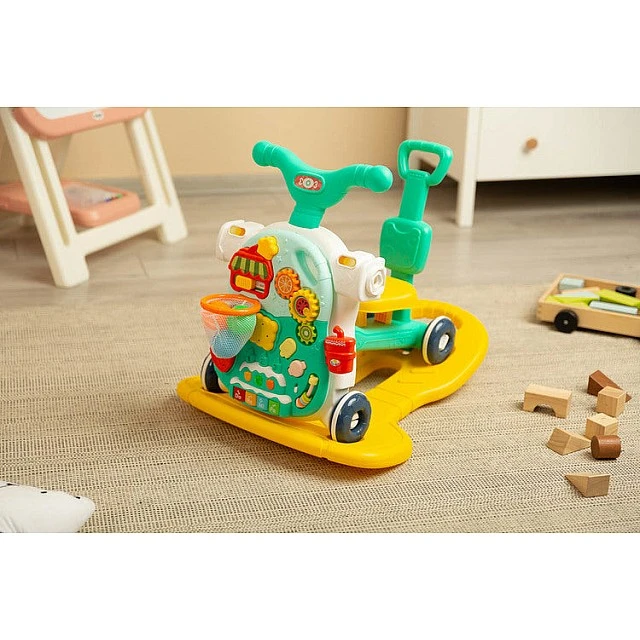 Мултифункционална Проходилка 5В1 Turquise Caretero Toyz