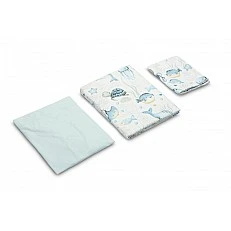 Bedding Set 3 Pieces Sea World 100x135cm