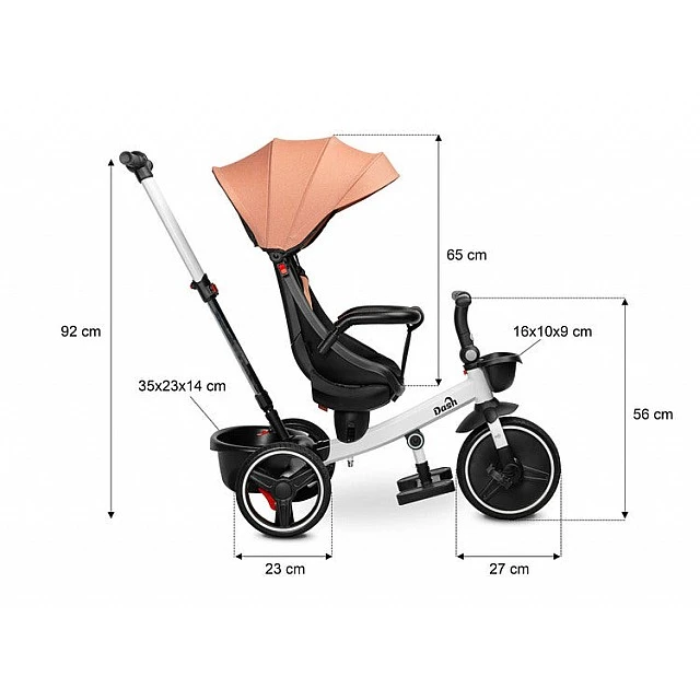 Триколка Dash Melange Caretero Toyz