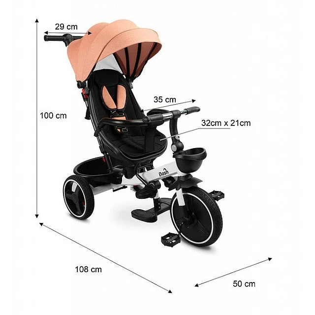 Триколка Dash Melange Caretero Toyz