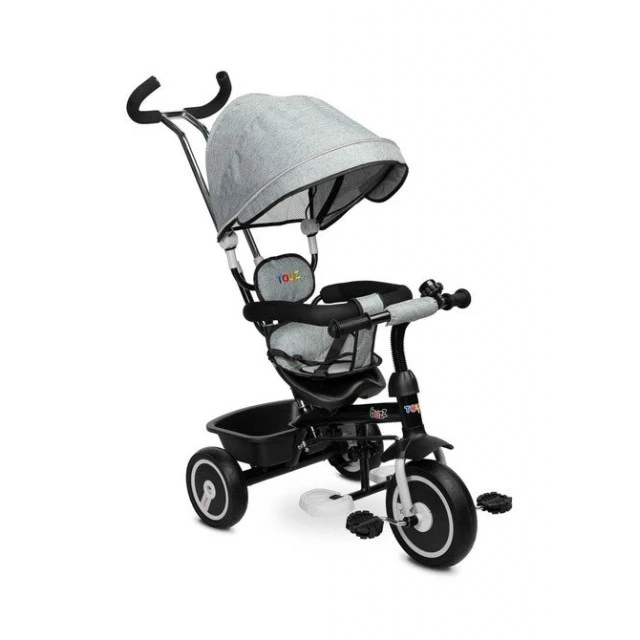 Tricycle With Parental Control Buzz Gray Caretero Toyz