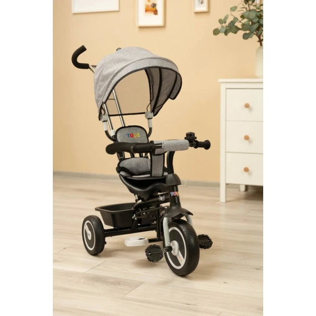 Tricycle With Parental Control Buzz Gray Caretero Toyz