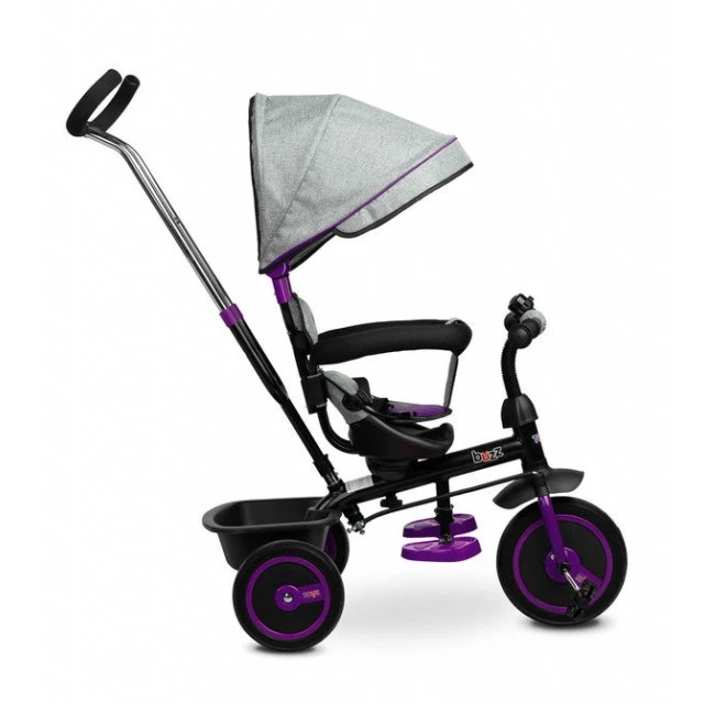 Tricycle With Parental Control Buzz Purple Caretero Toyz