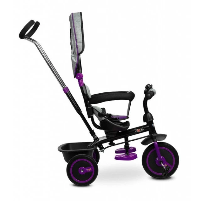 Tricycle With Parental Control Buzz Purple Caretero Toyz