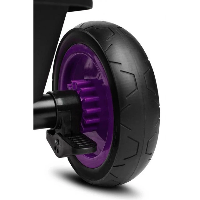 Tricycle With Parental Control Buzz Purple Caretero Toyz