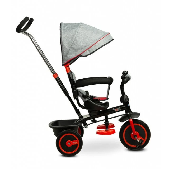 Tricycle With Parental Control Buzz Red Caretero Toyz