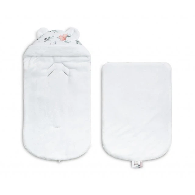 Winter Cover For Car Seat And Stroller White