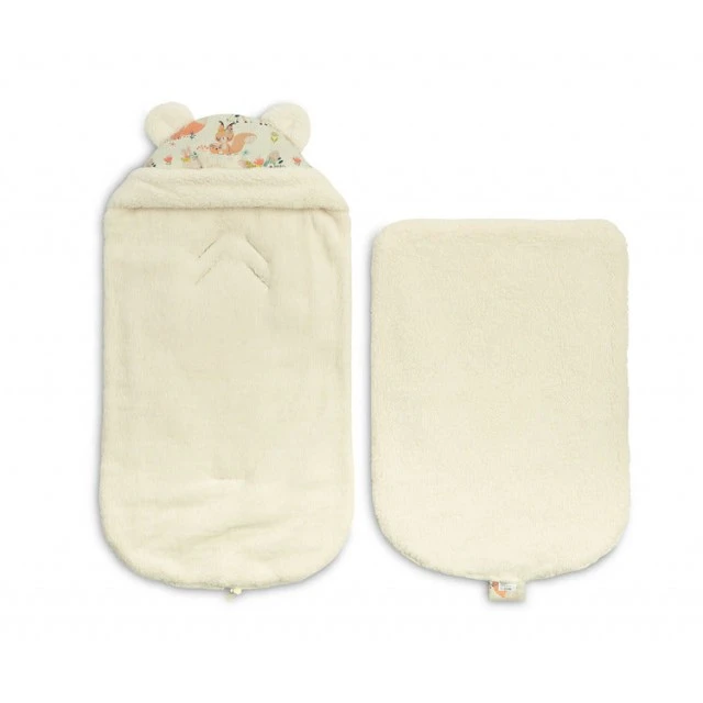 Winter footmuff for car seat and stroller Vintage