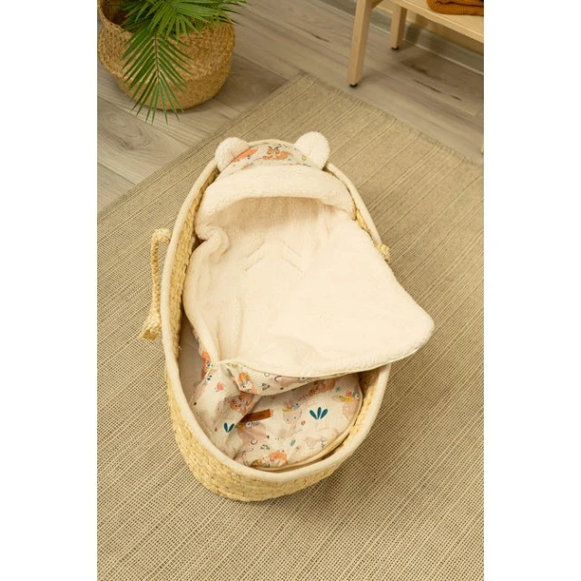 Winter footmuff for car seat and stroller Vintage