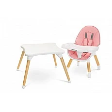 Highchair Tuva Pink Caretero