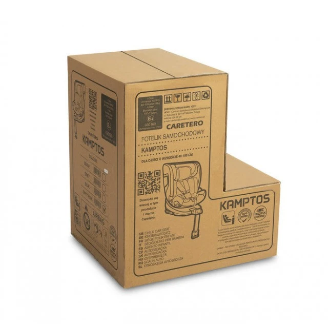 Car Seat Kamptos I-Size Beige 0-36kg Caretero