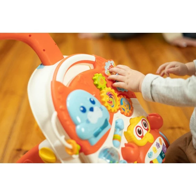 Проходилка 2в1 Spark Pink Caretero Toyz